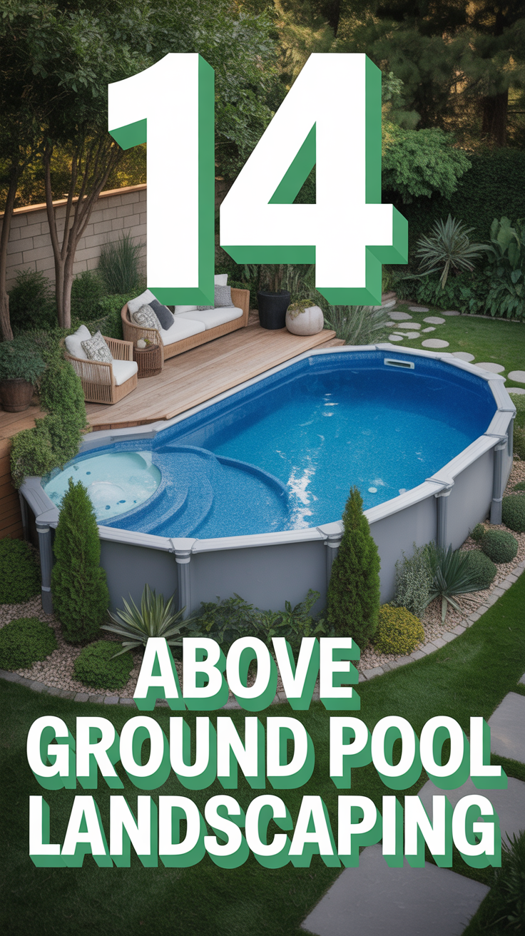 🏊‍♀️ 14 Above Ground Pool Landscaping