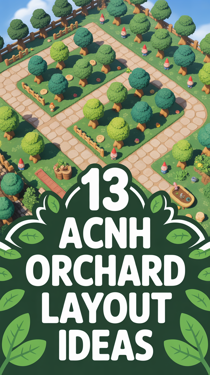 🍎 13 Acnh Orchard Layout Ideas