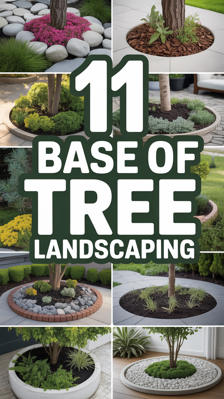🌳 11 Base Of Tree Landscaping