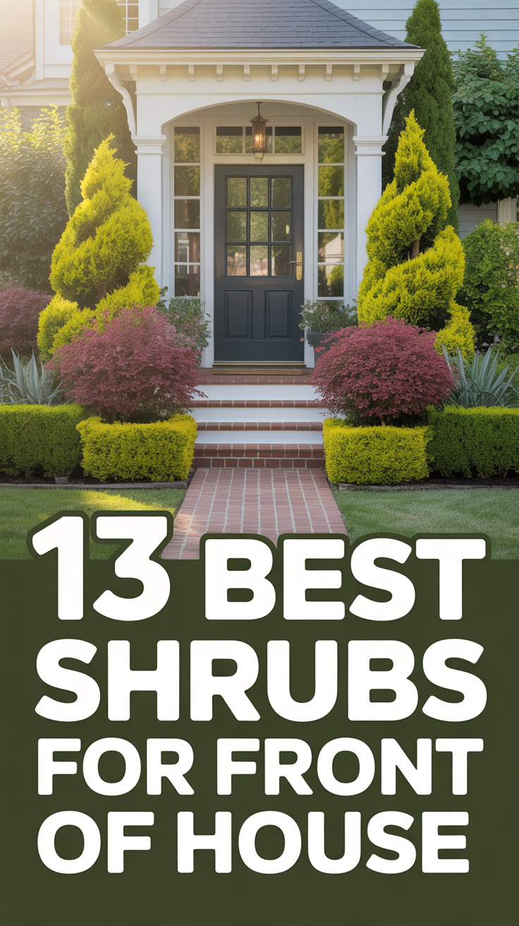 🌱 13 Best Shrubs For Front Of House