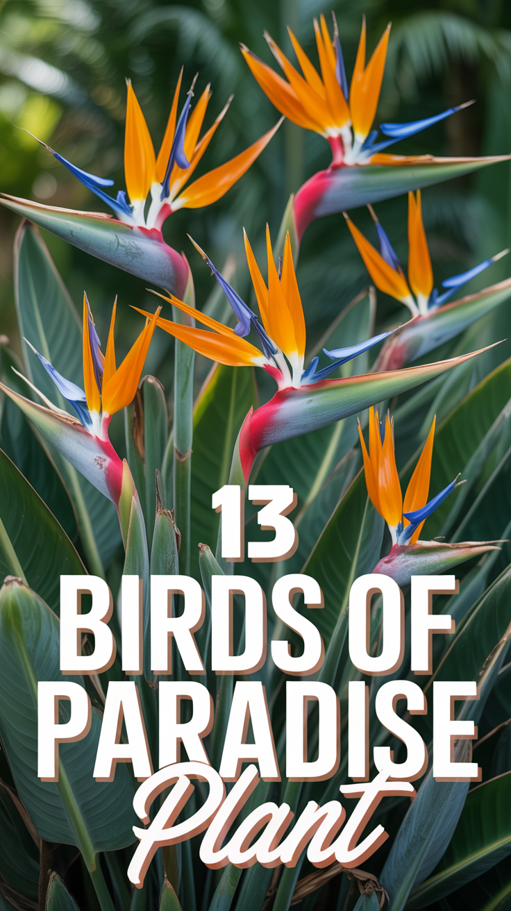 🧡 13 Birds Of Paradise Plant