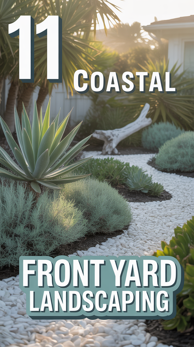 🐚 11 Coastal Front Yard Landscaping