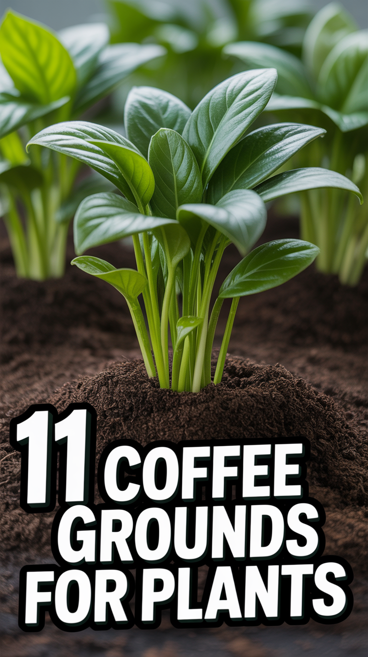 ☕ 11 Coffee Grounds For Plants