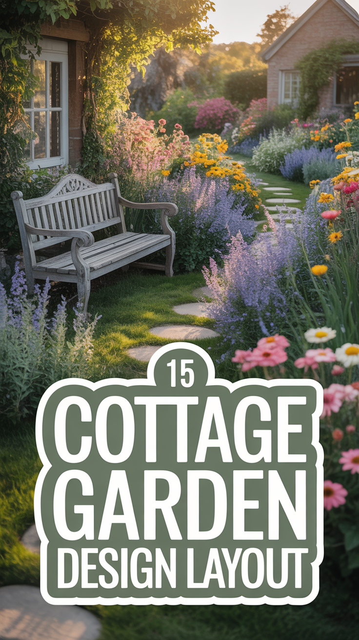 🌸 15 Cottage Garden Design Layout