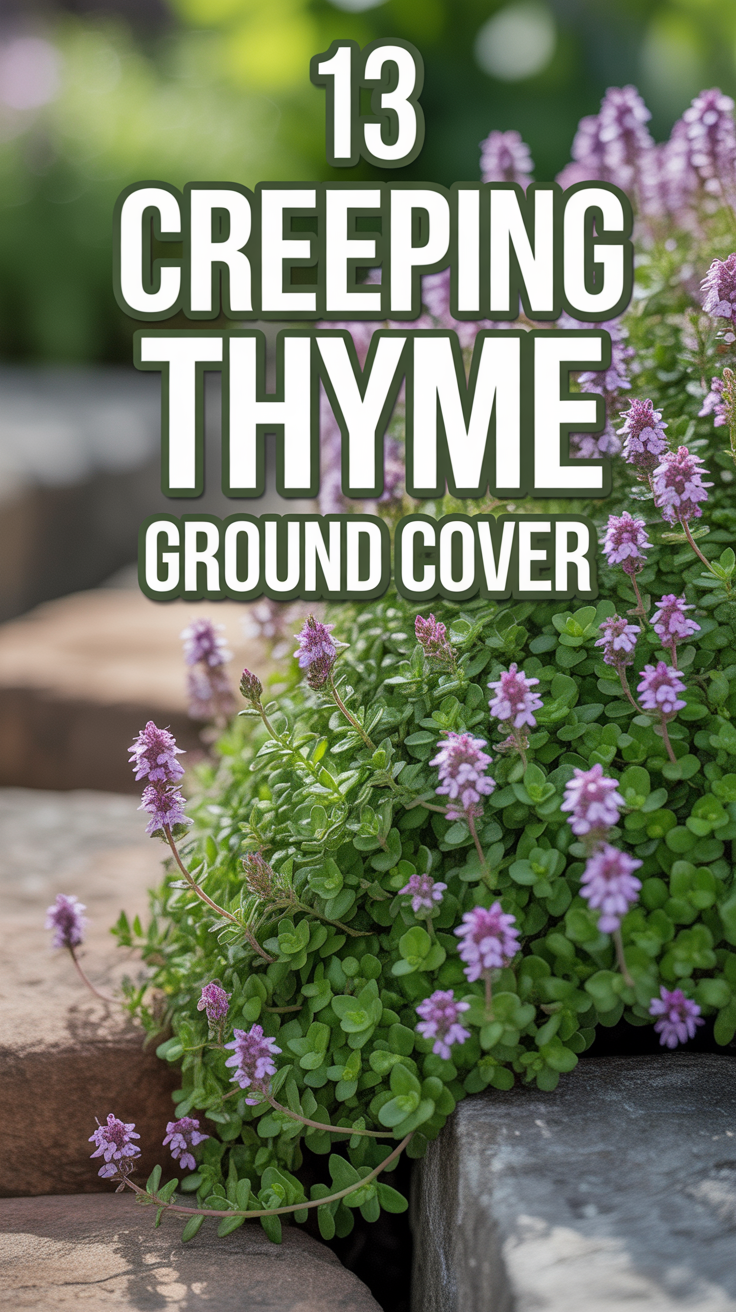 🌱 13 Creeping Thyme Ground Cover
