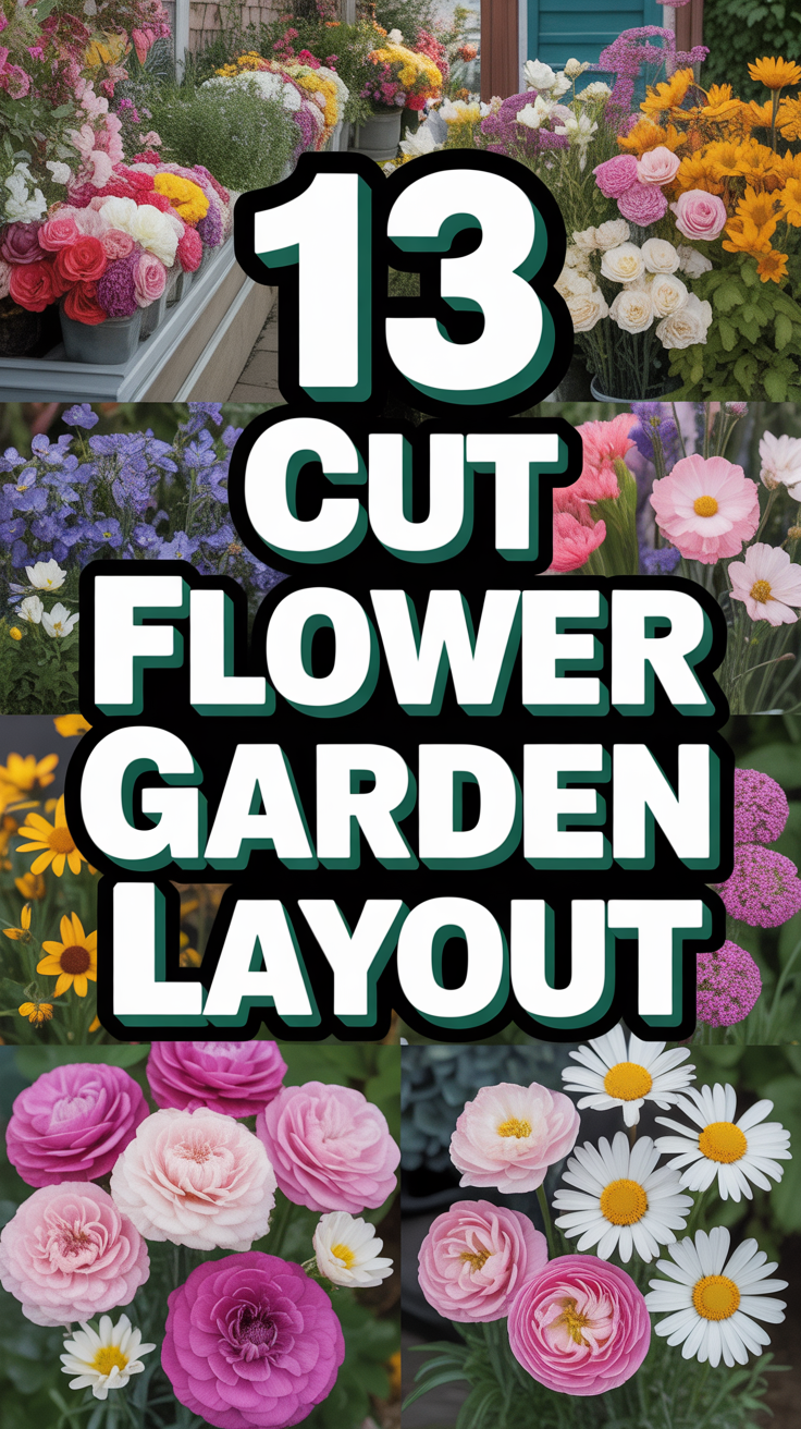 💐 13 Cut Flower Garden Layout