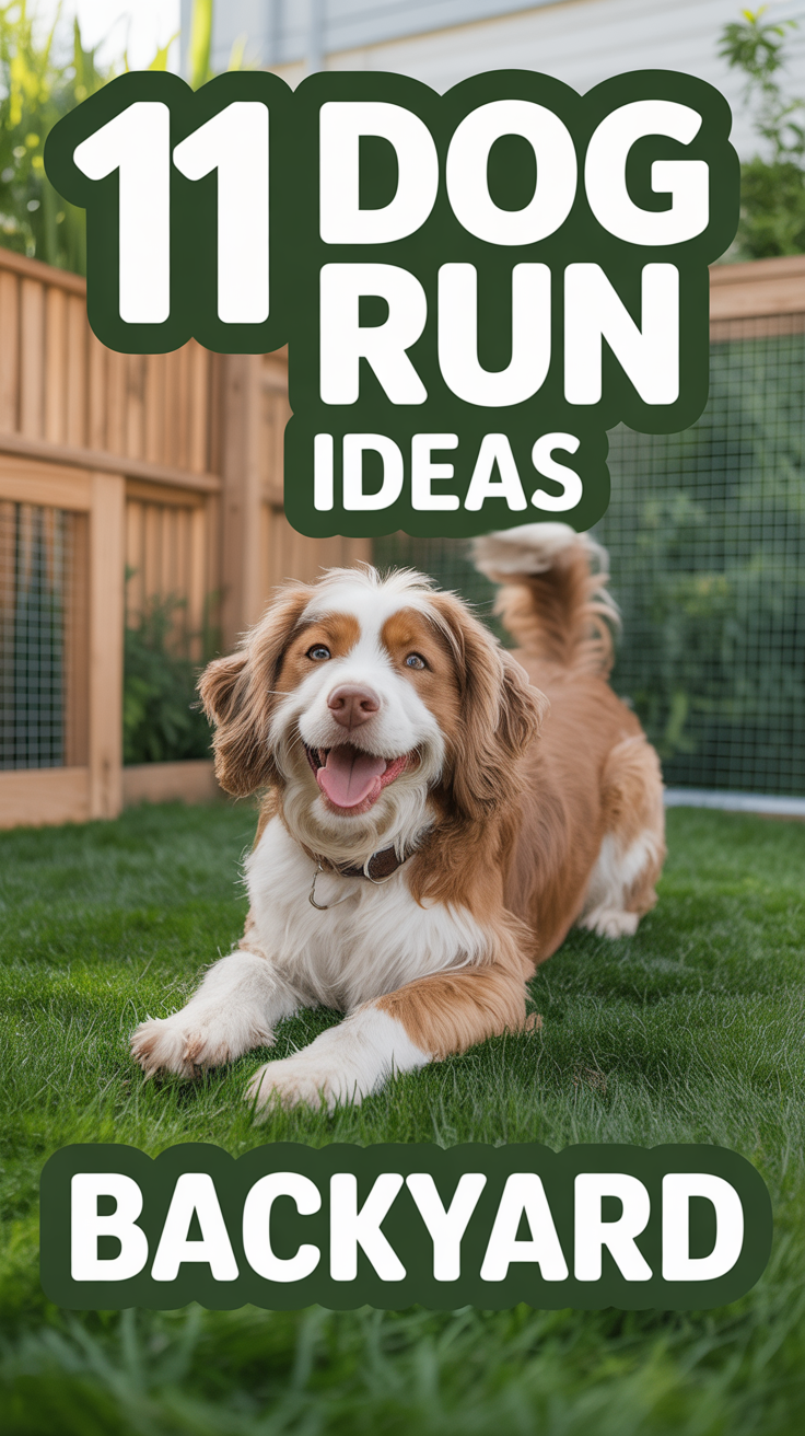 🐶 11 Dog Run Ideas Backyard