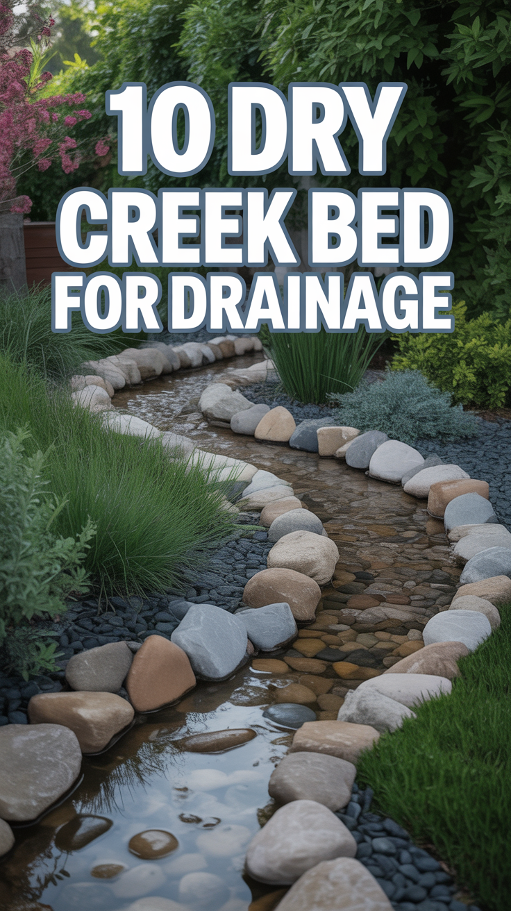 🏞️ 10 Dry Creek Bed For Drainage