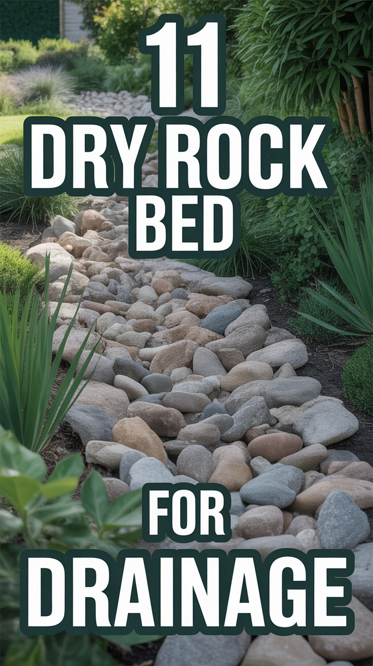 🪨 11 Dry Rock Bed For Drainage