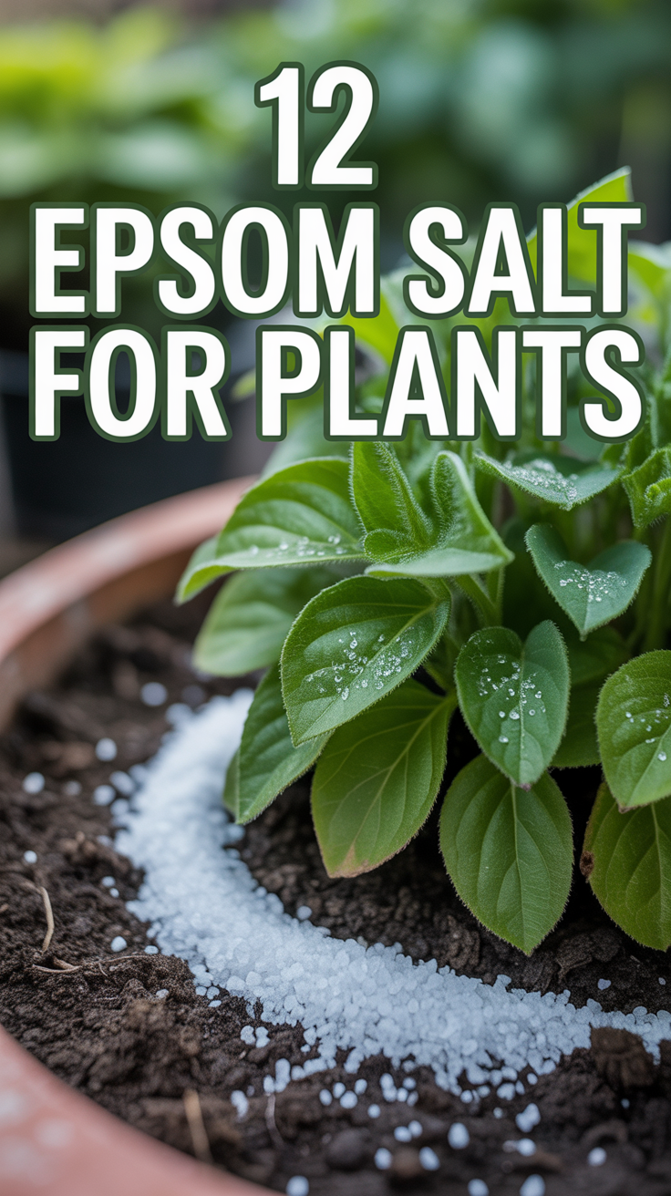 🌱 12 Epsom Salt For Plants