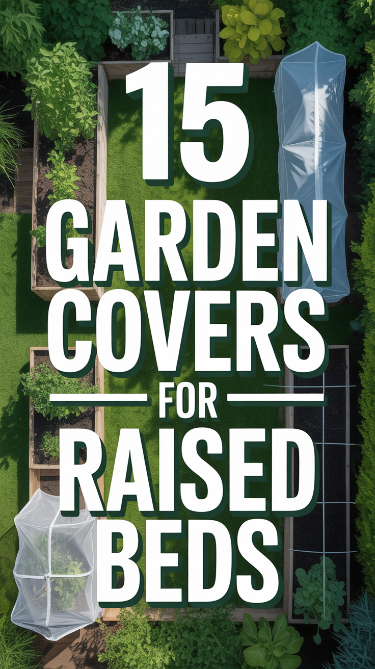 🌿 15 Garden Covers For Raised Beds