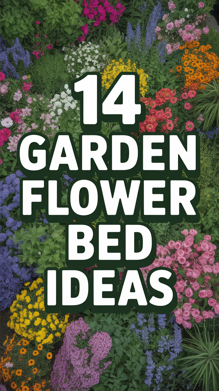 🌱 14 Garden Flower Bed Ideas