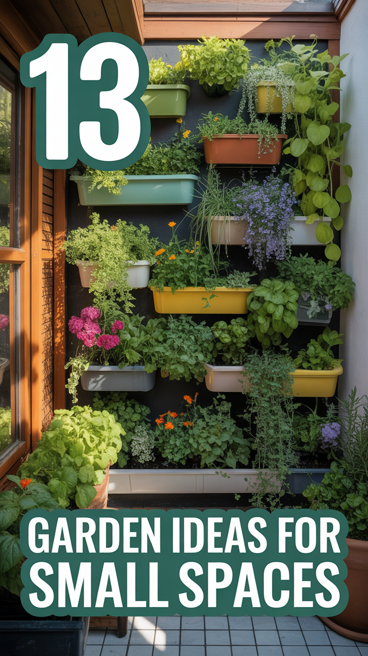 🪴 13 Garden Ideas For Small Spaces