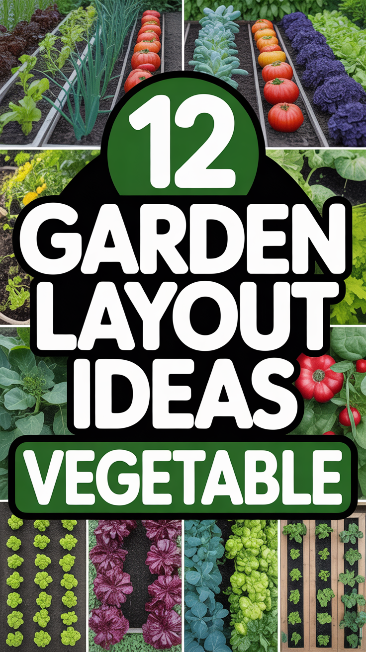 🌱 12 Garden Layout Ideas Vegetable