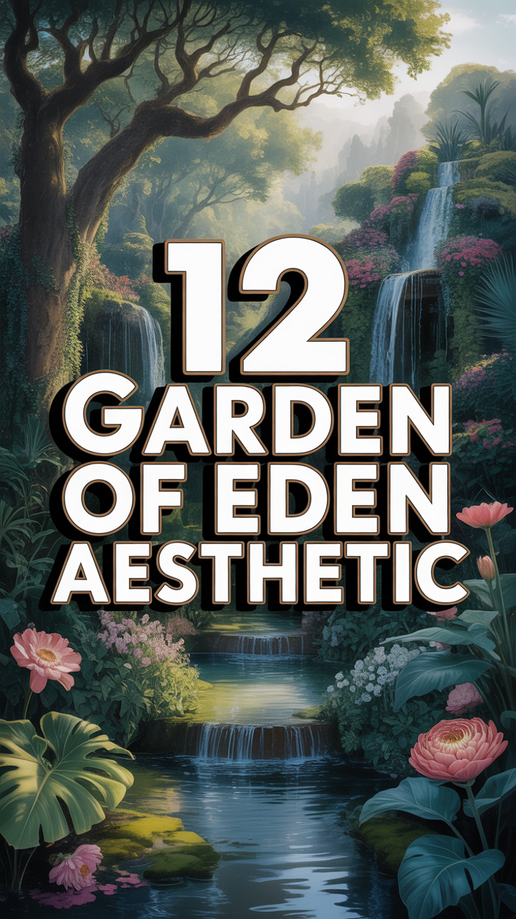 🌿 12 Garden Of Eden Aesthetic