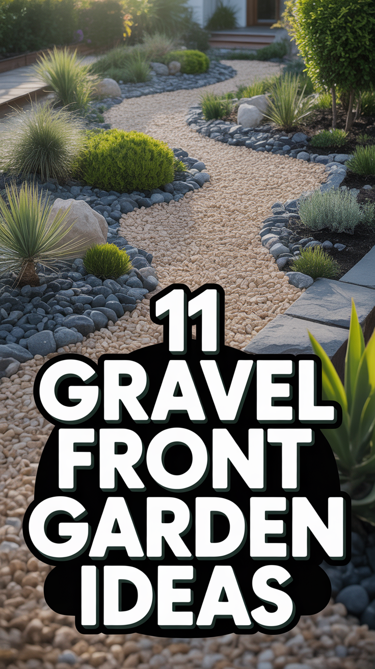 🌿 11 Gravel Front Garden Ideas