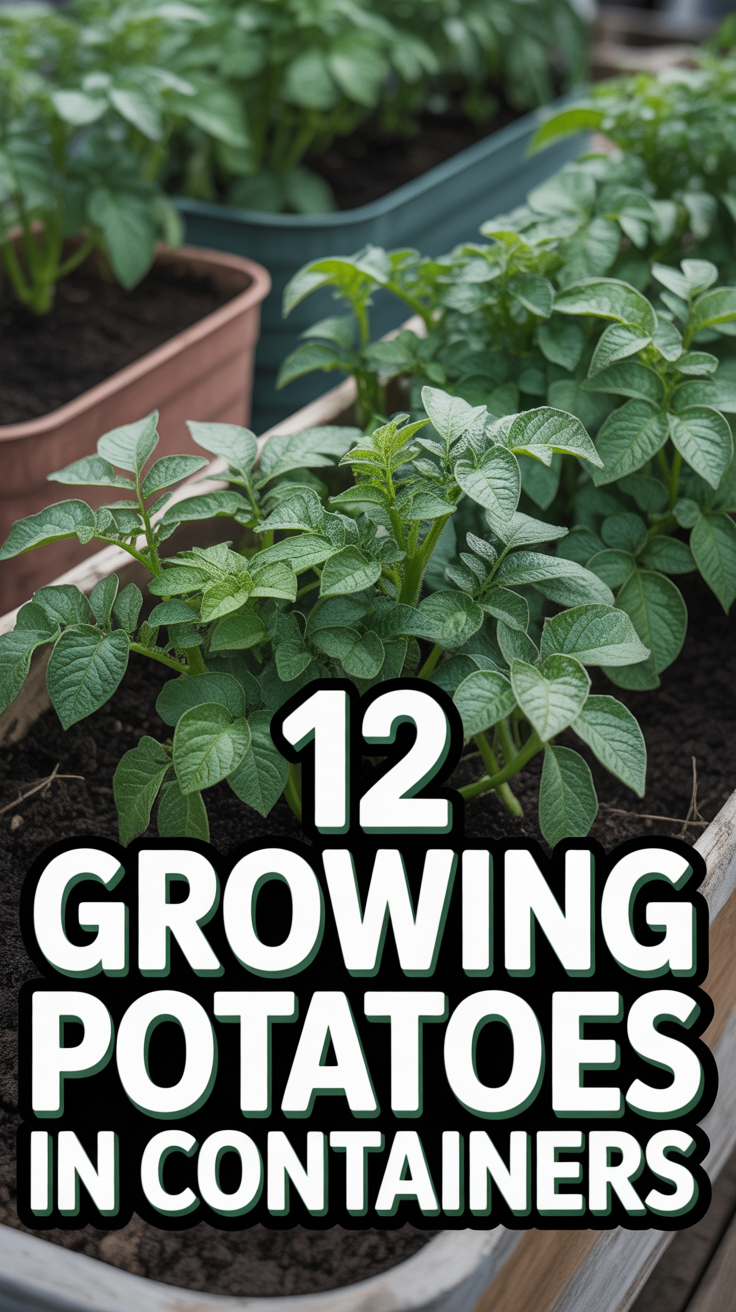 🥔 12 Growing Potatoes In Containers