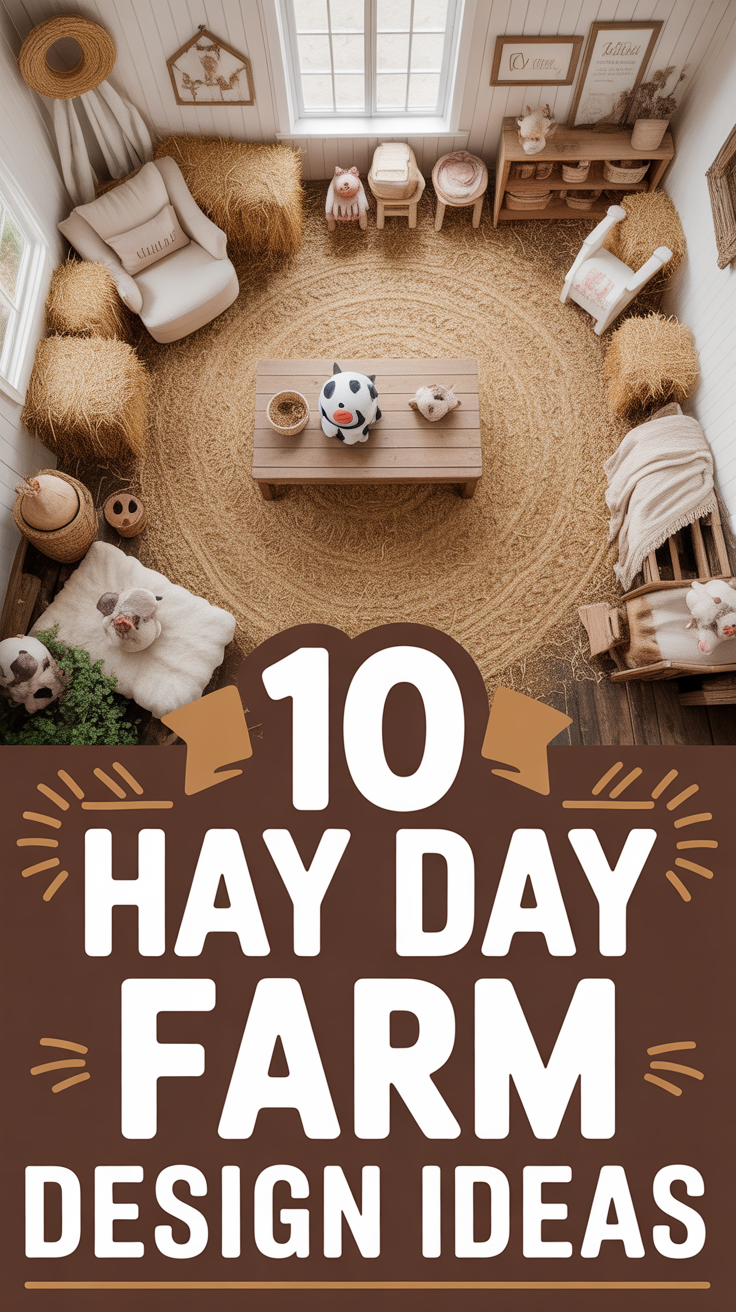 🌻 10 Hay Day Farm Design Ideas
