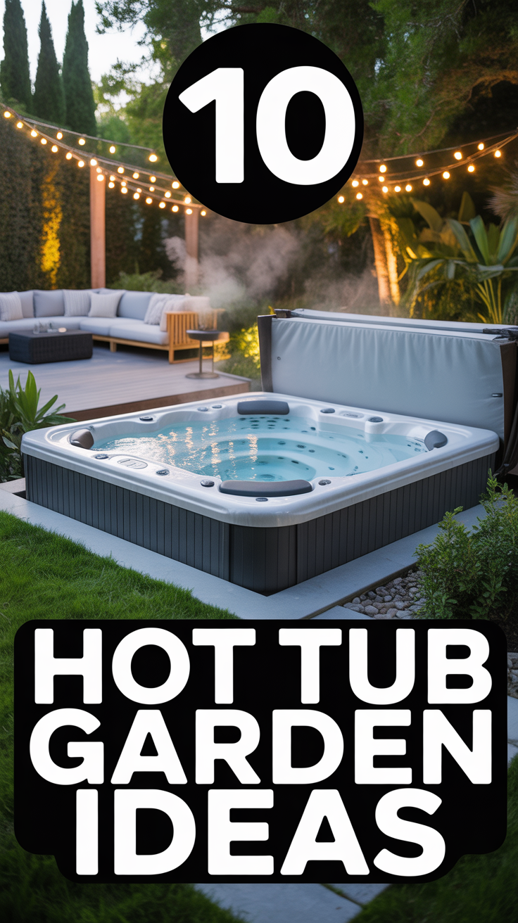 🛀 10 Hot Tub Garden Ideas
