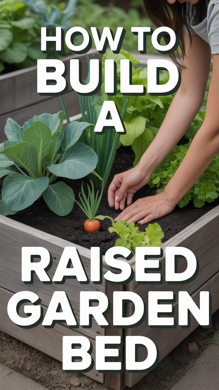 🌱 How To Build A Raised Garden Bed