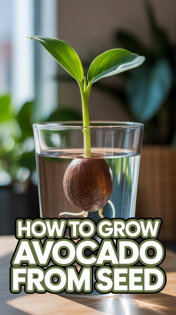 🌱 How To Grow Avocado From Seed