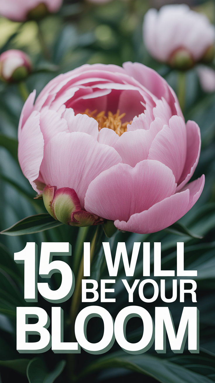 🌸 15 I Will Be Your Bloom