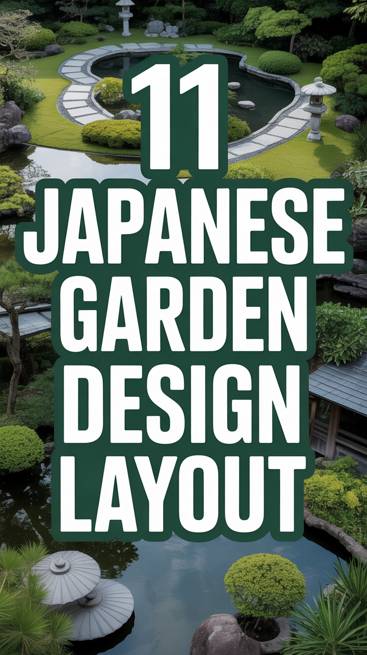 🌿 11 Japanese Garden Design Layout
