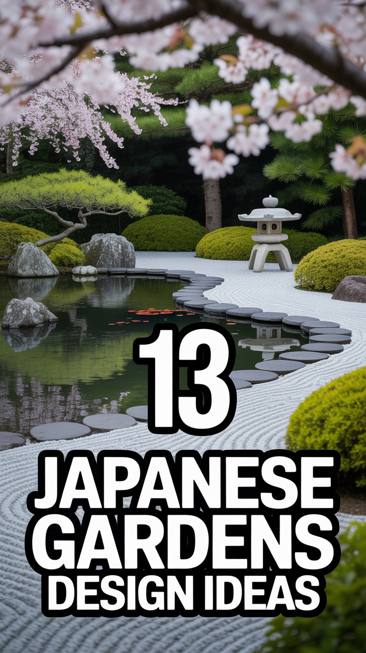 🍂 13 Japanese Gardens Design Ideas