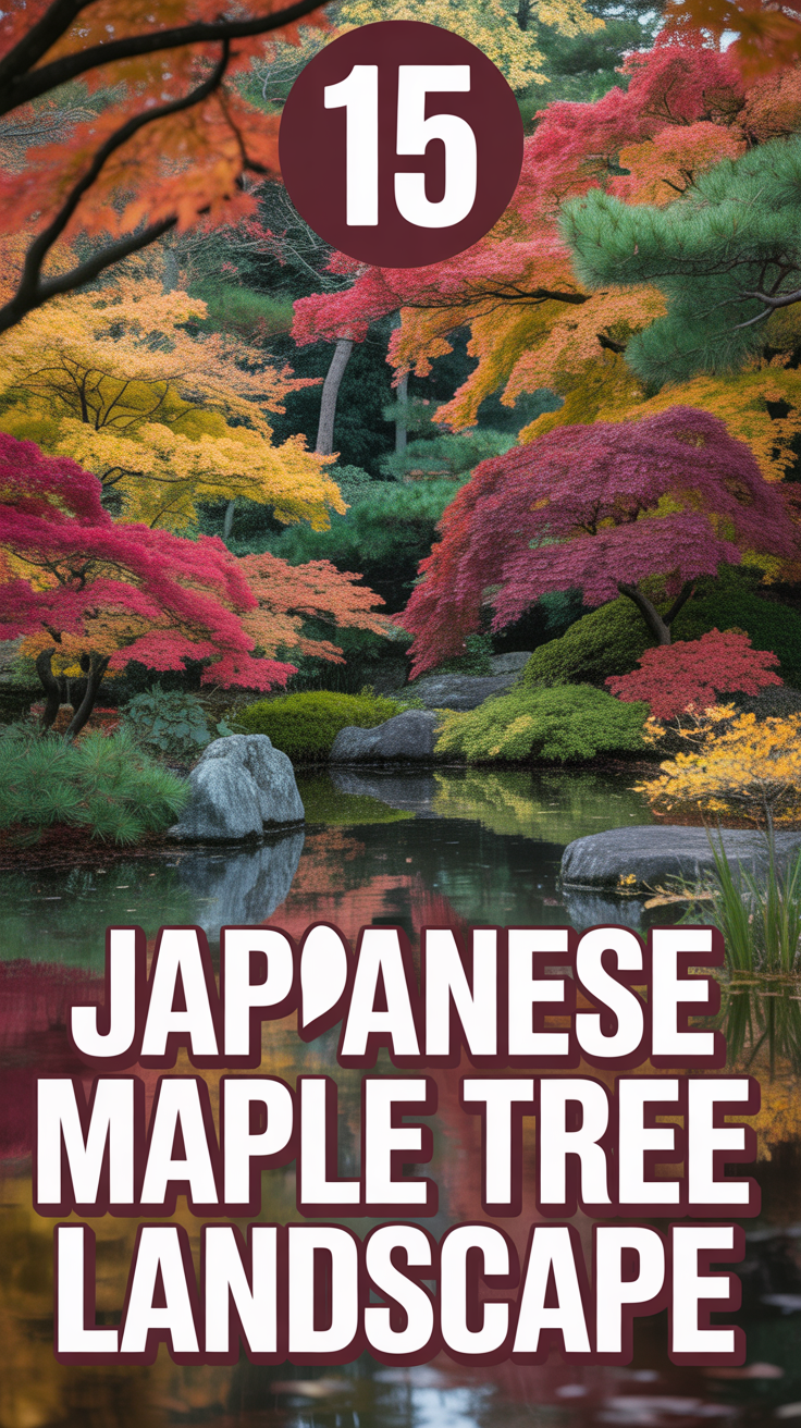 🍁 15 Japanese Maple Tree Landscape