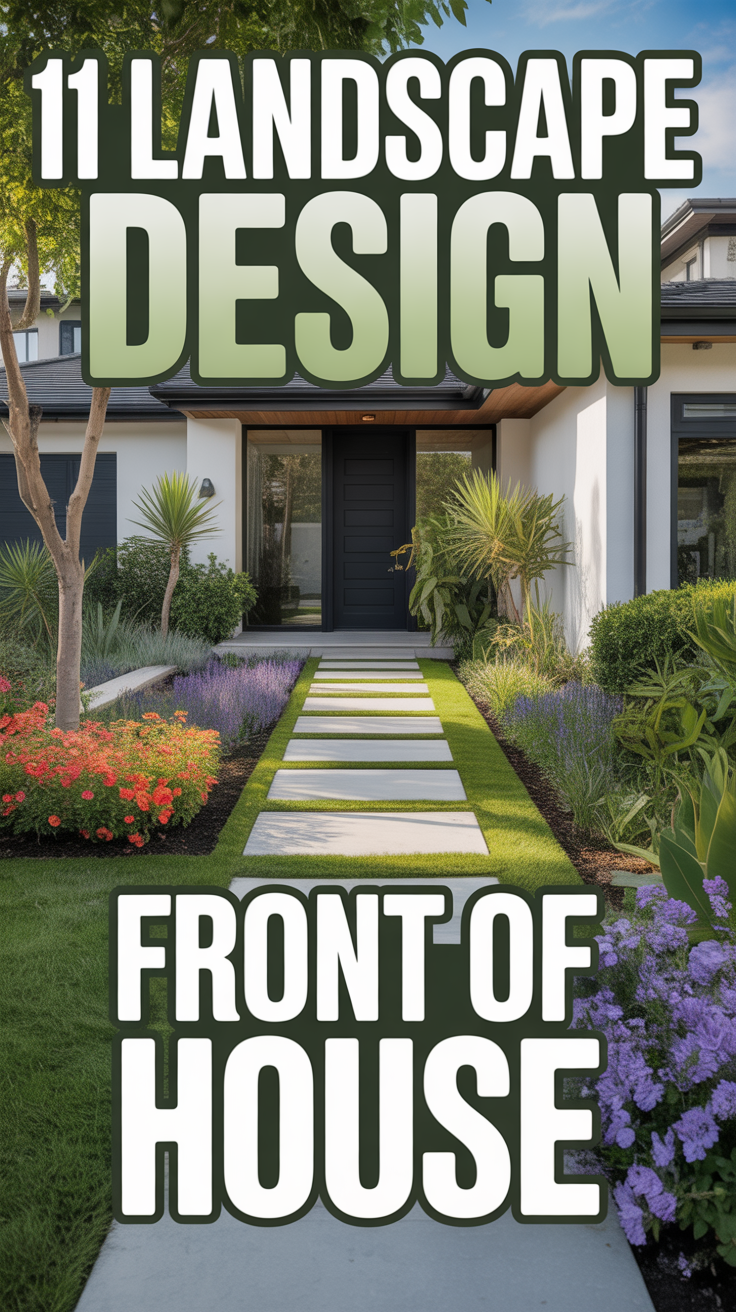 🏡 11 Landscape Design Front Of House