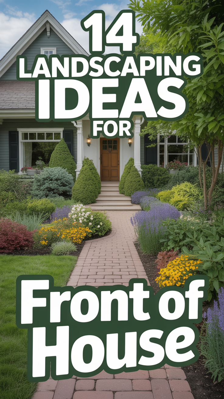 🌱 14 Landscaping Ideas For Front Of House