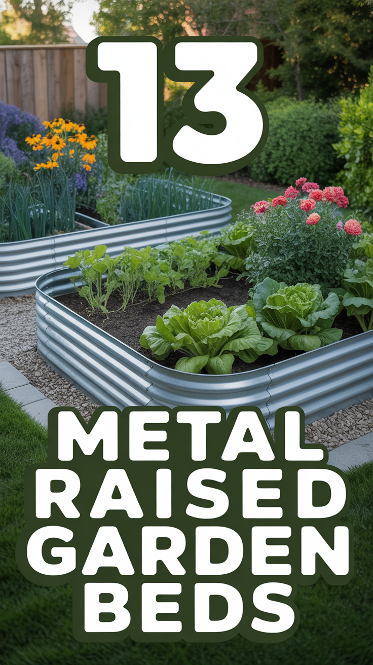 🪴 13 Metal Raised Garden Beds
