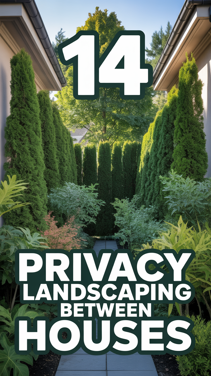 🌳 14 Privacy Landscaping Between Houses