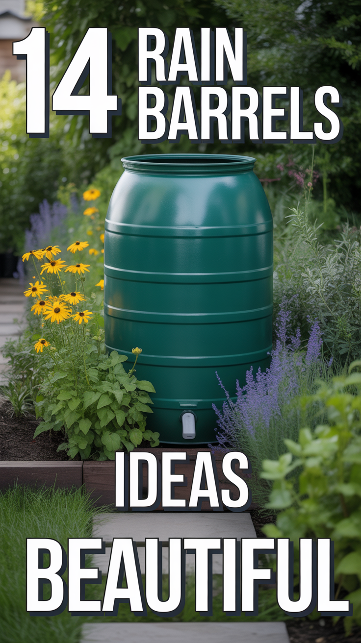 💧 14 Rain Barrels Ideas Beautiful