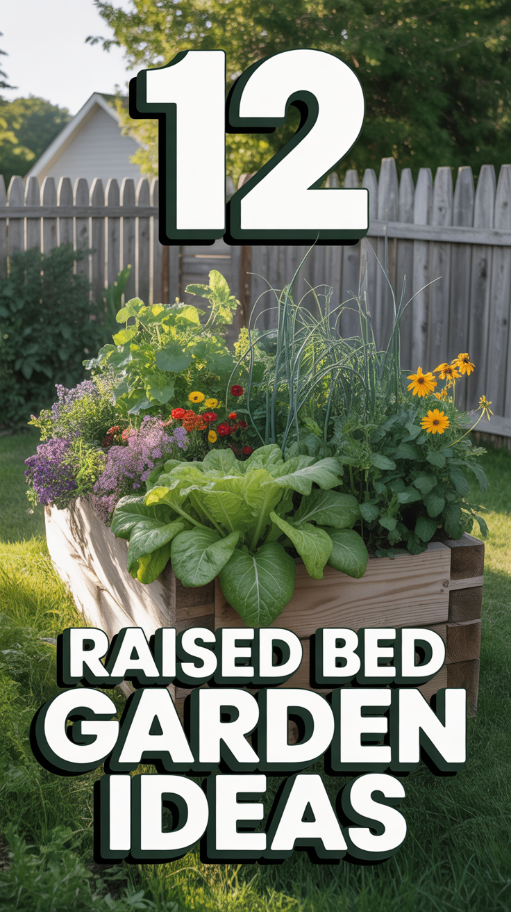 🌱 12 Raised Bed Garden Ideas