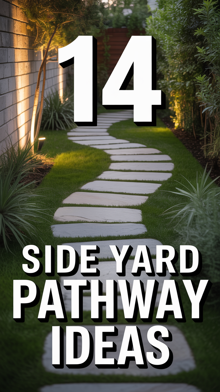 🚶‍♀️ 14 Side Yard Pathway Ideas