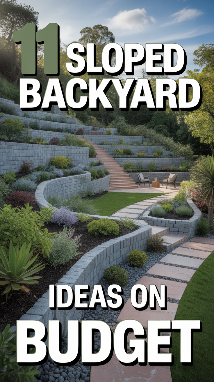 🌳 11 Sloped Backyard Ideas On A Budget