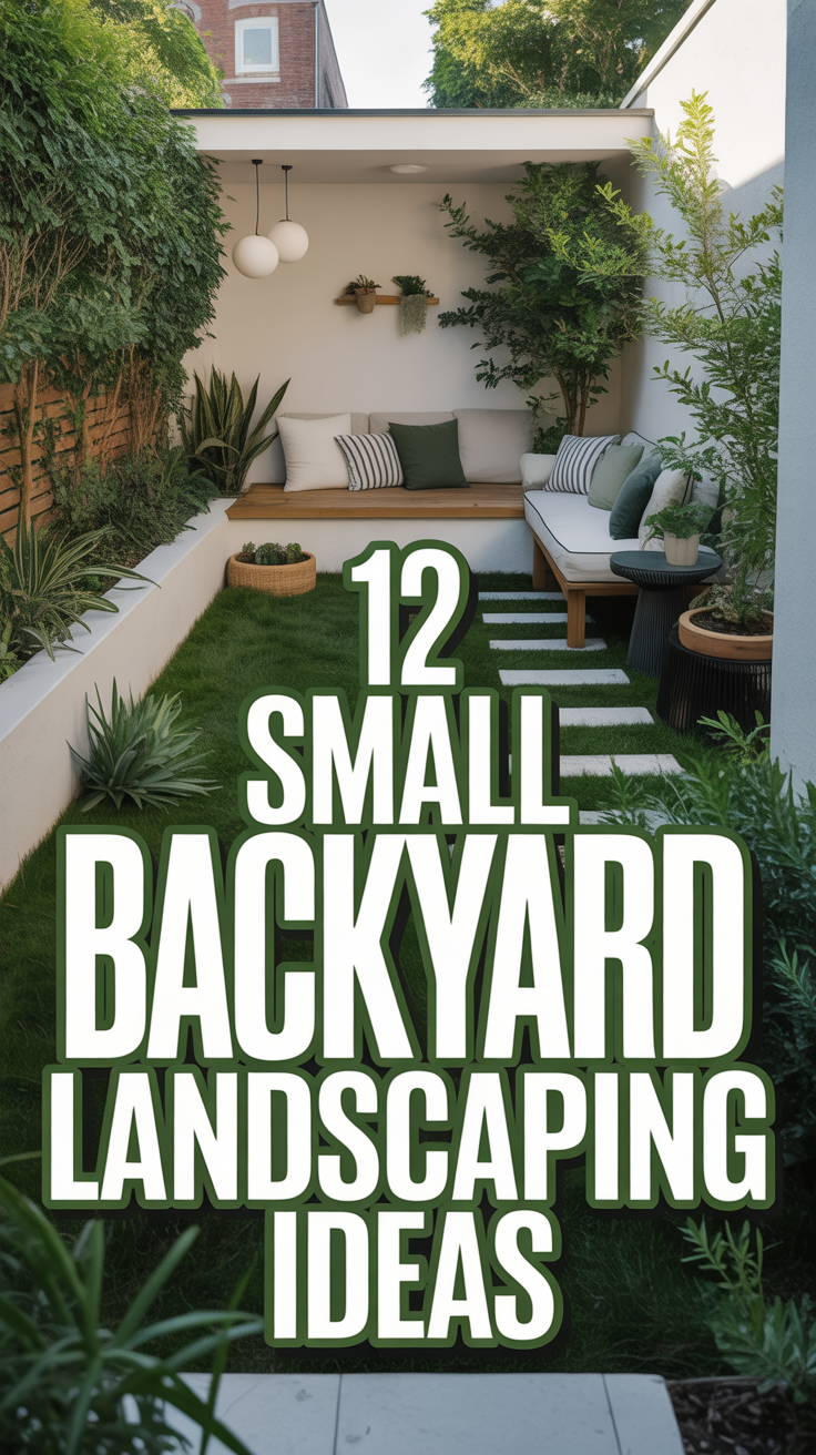 🌱 12 Small Backyard Landscaping Ideas