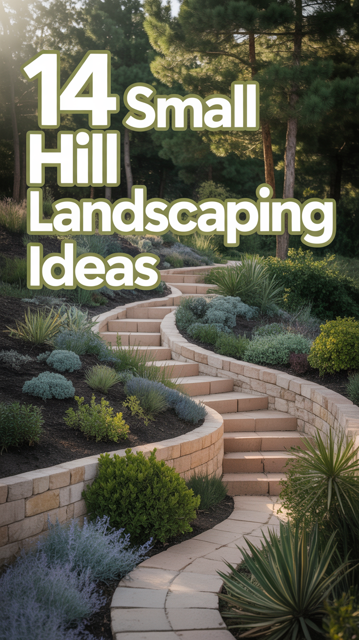 🌱 14 Small Hill Landscaping Ideas