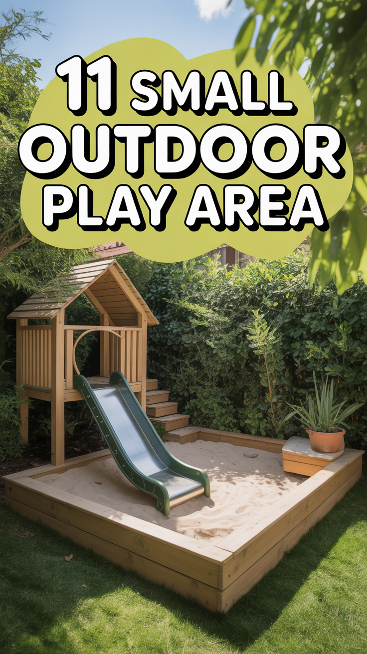 🏞 11 Small Outdoor Play Area