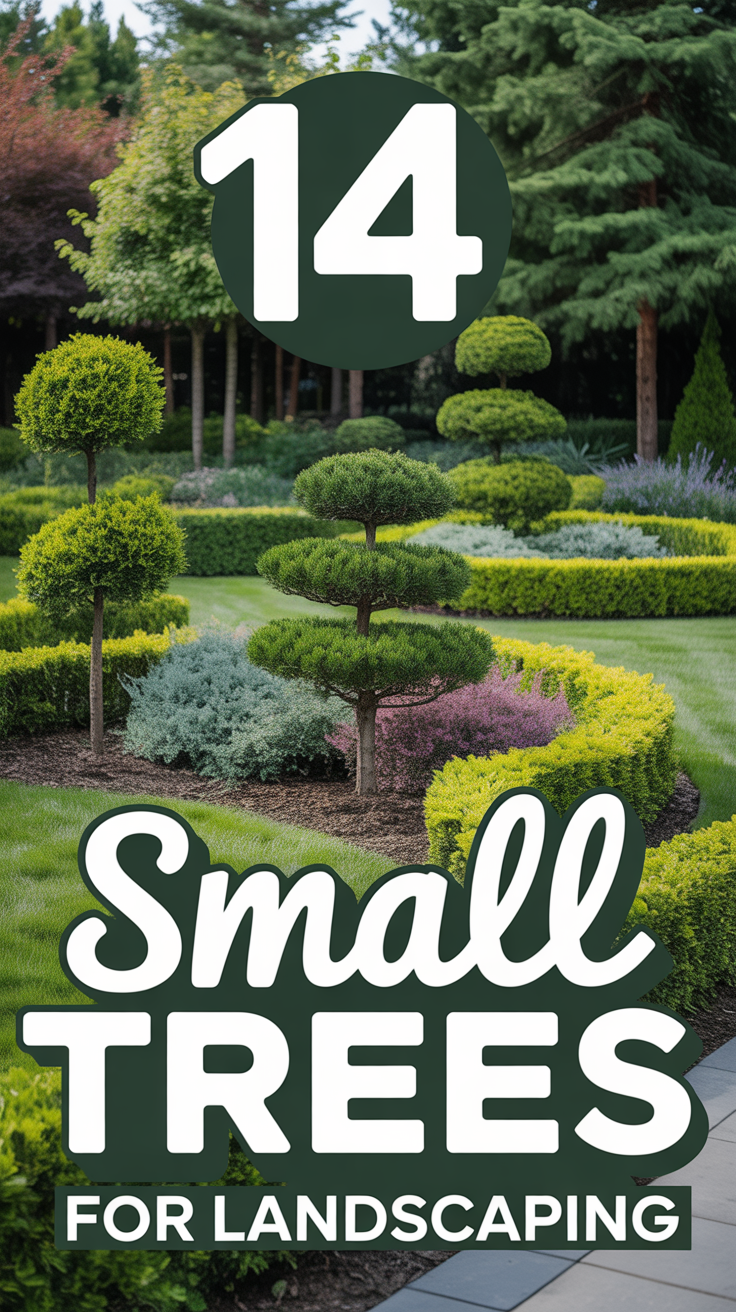 🌳 14 Small Trees For Landscaping