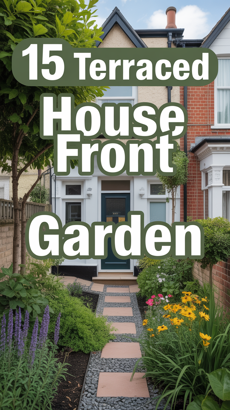 🌱 15 Terraced House Front Garden