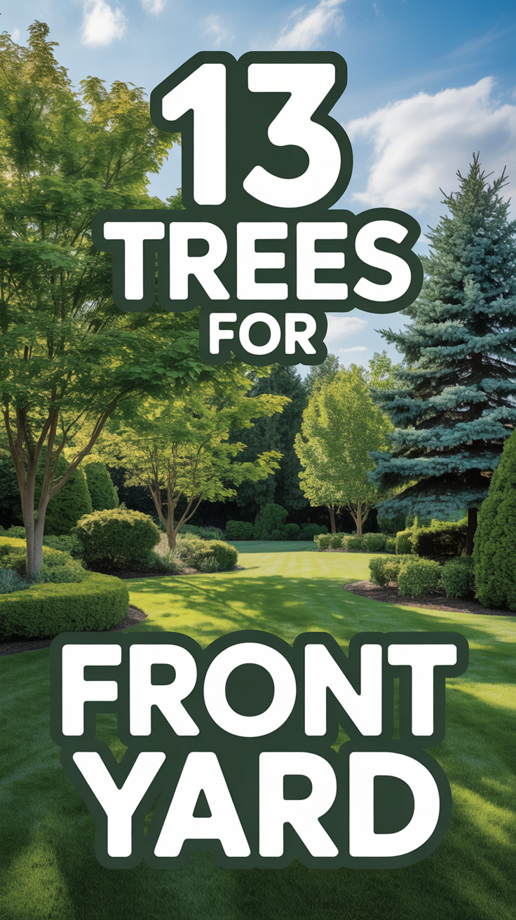 🌳 13 Trees For Front Yard