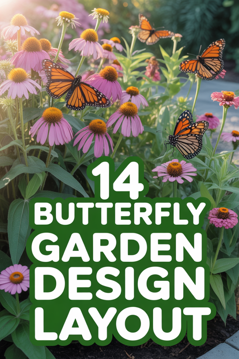 🦋 14 Butterfly Garden Design Layout