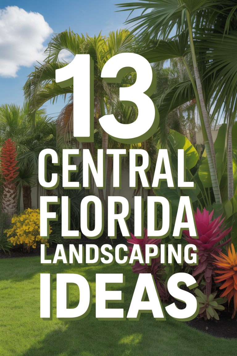 🌴 13 Central Florida Landscaping Ideas