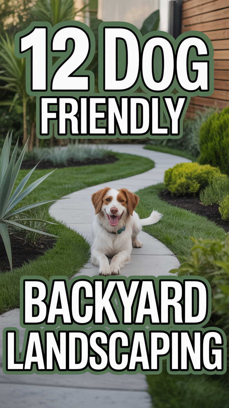 🐾 12 Dog Friendly Backyard Landscaping
