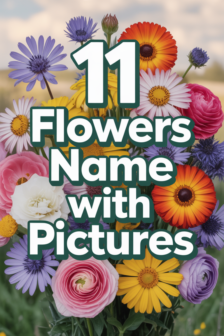 🌸 11 Flowers Name With Pictures