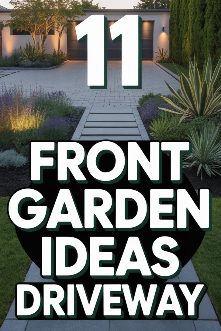 🌱 11 Front Garden Ideas Driveway
