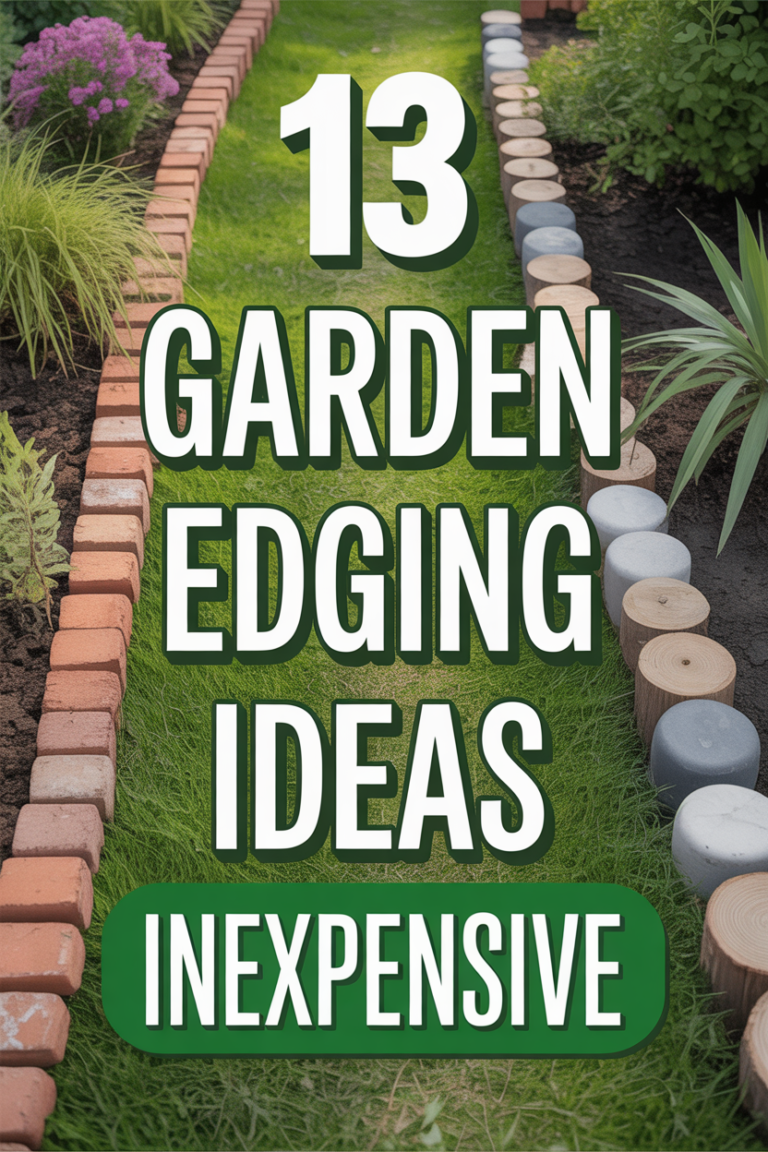 🌱 13 Garden Edging Ideas Inexpensive