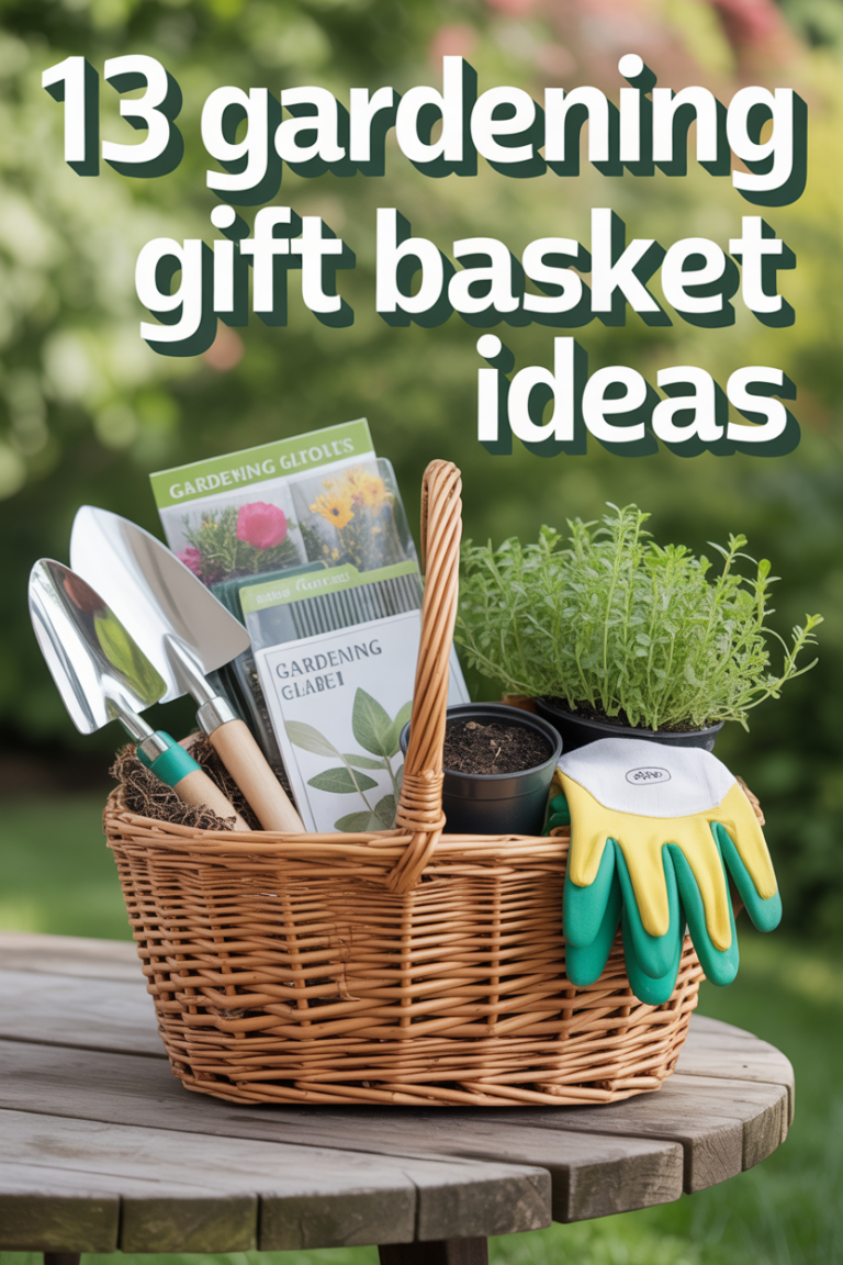🌱 13 Gardening Gift Basket Ideas